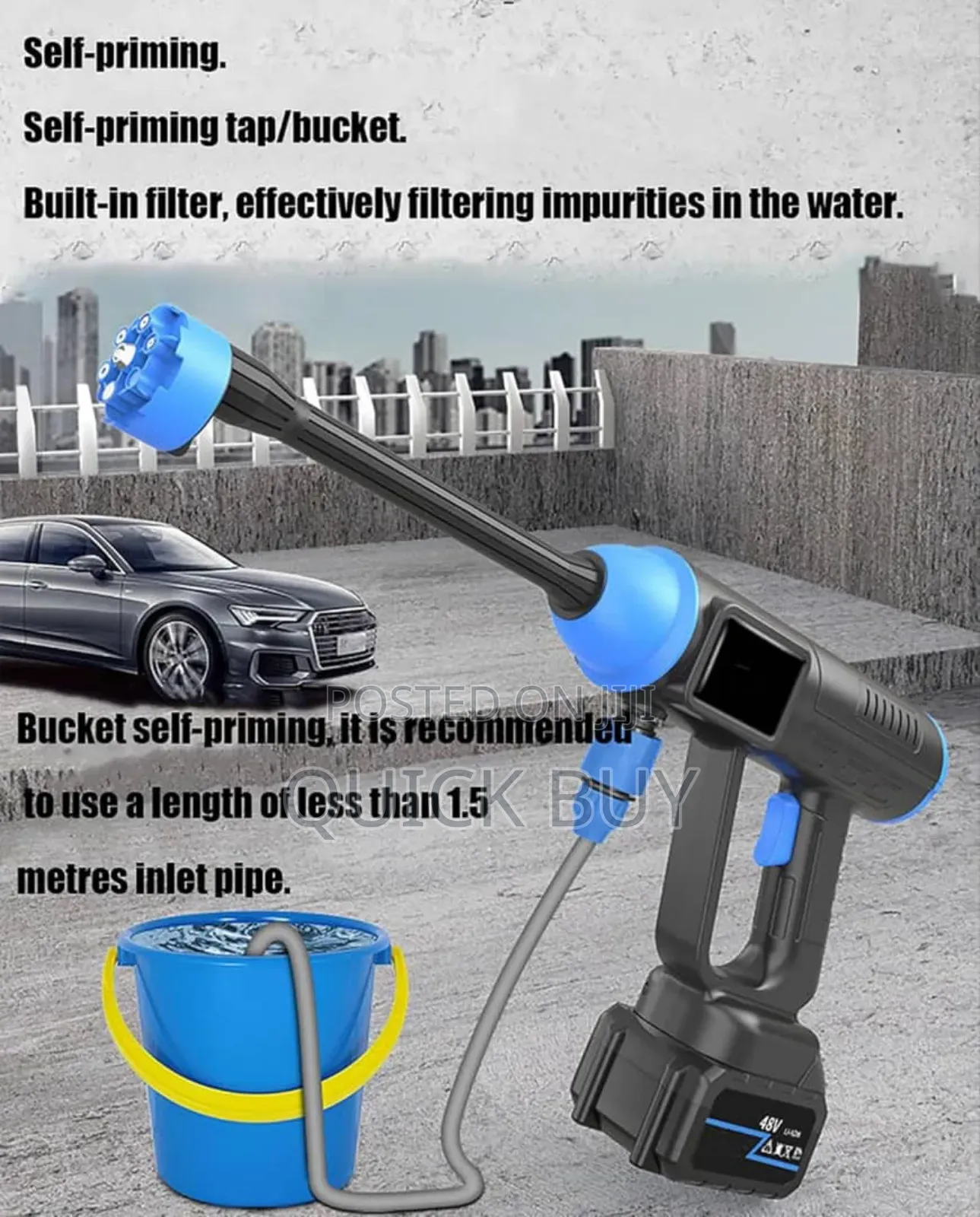 6in1 MHDL High Grade Pressure Washer