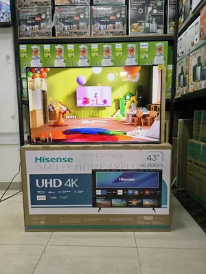 20% Discount Price on Hisense Uhd- A6series 43inches Tv