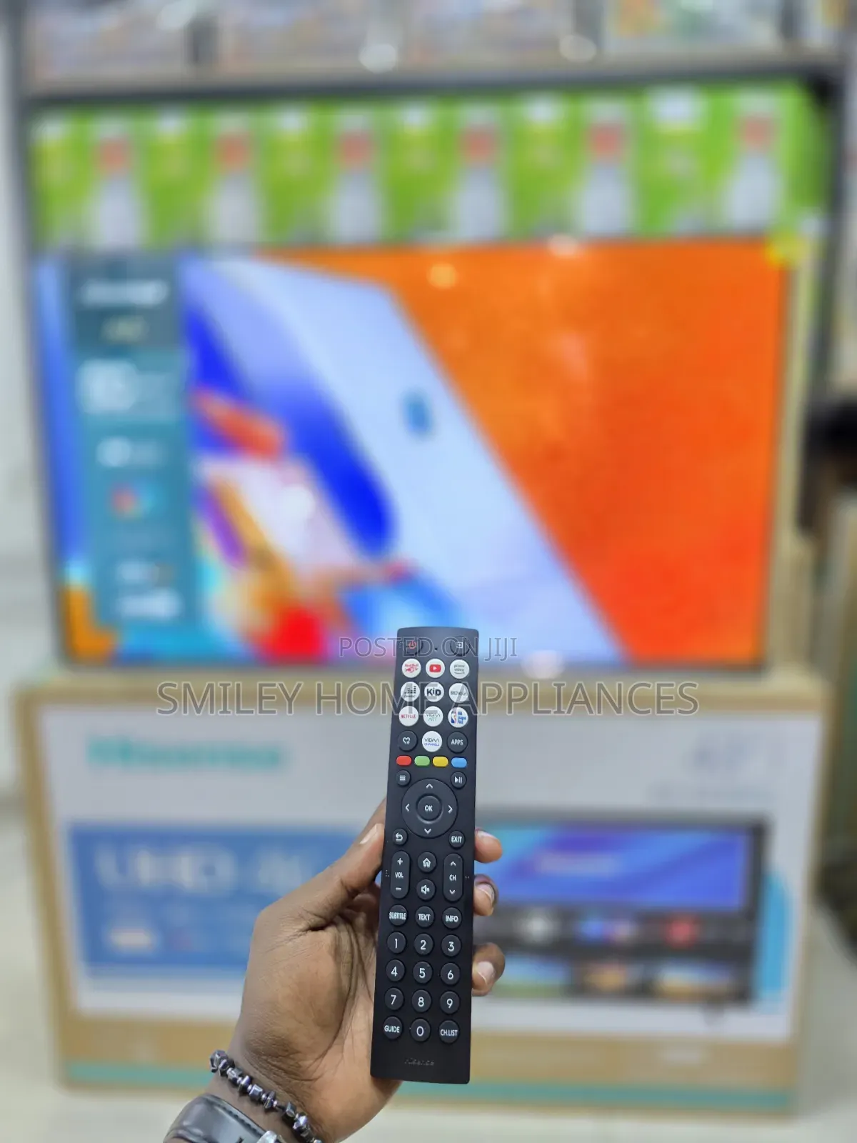 20% Discount Price on Hisense Uhd- A6series 43inches Tv