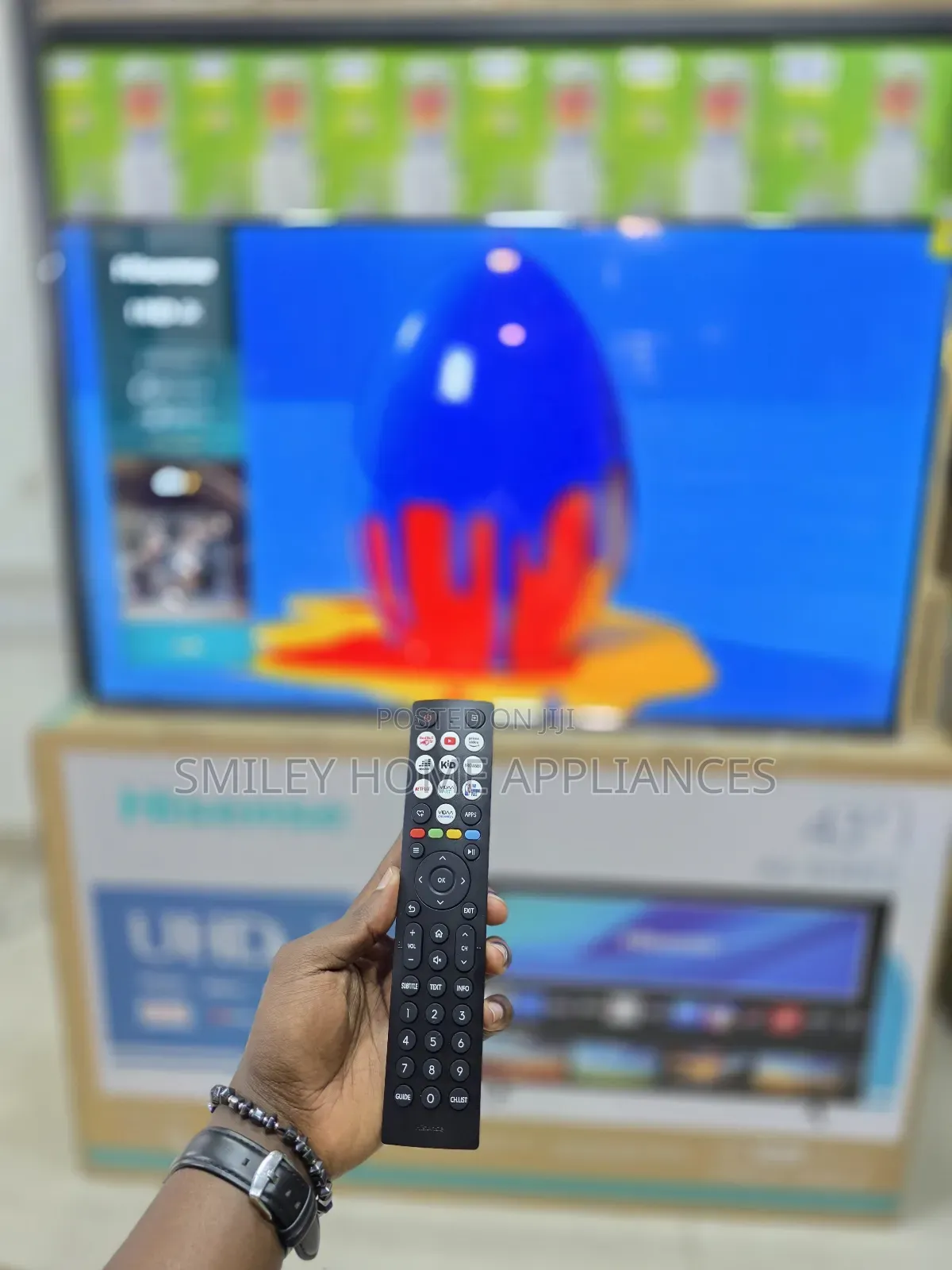 20% Discount Offer on Uhd- Hisense 43inches A6 Series Tv