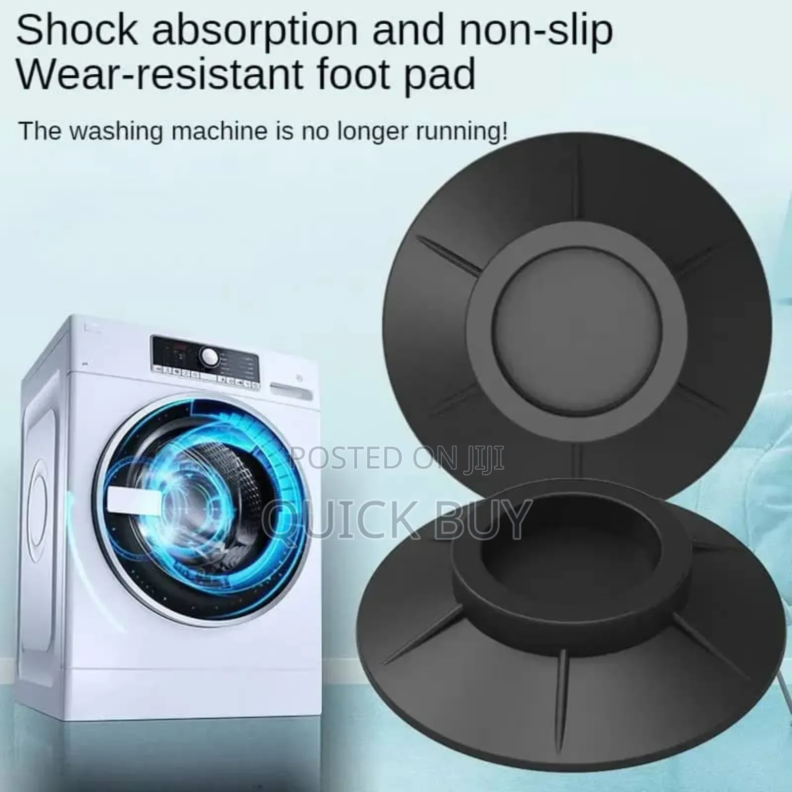 Anti-Vibration Washing Machine Feet Pads, 4pcs