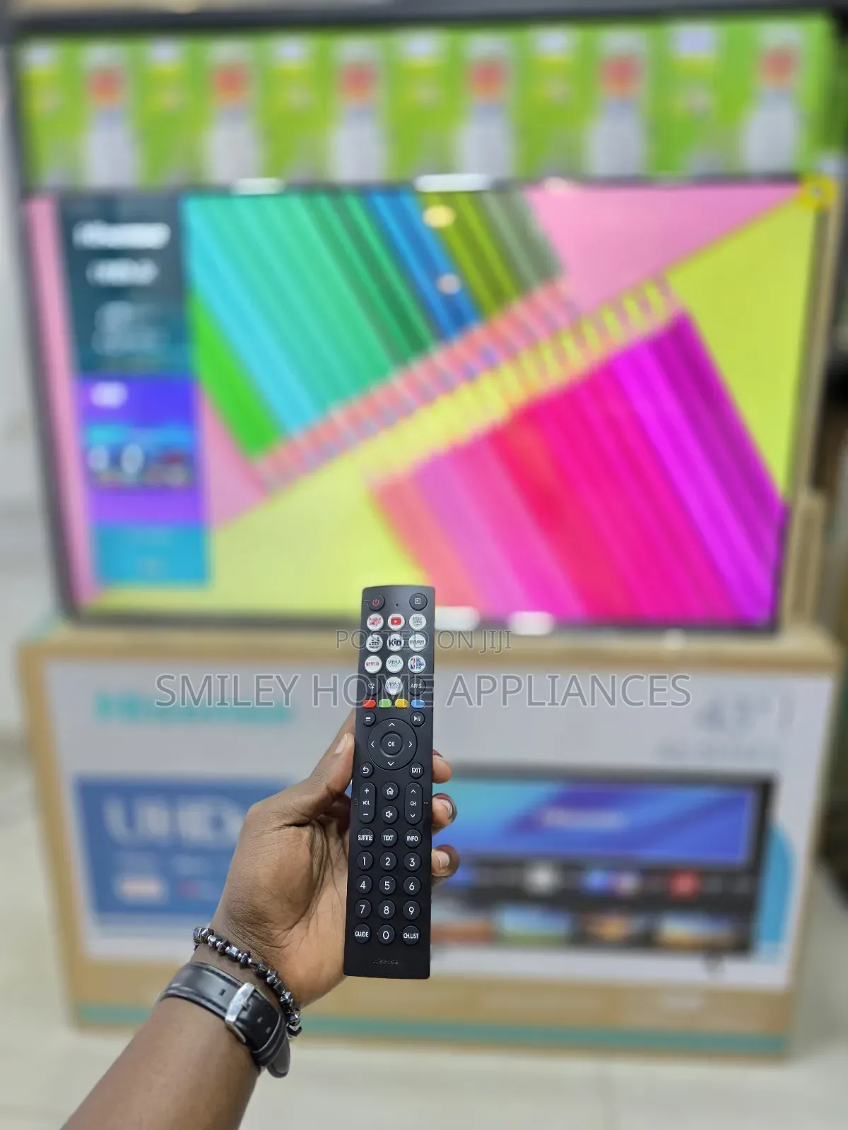 43inches A6series Hisense Uhd- Vidaa Smart Tv at 20% Discount