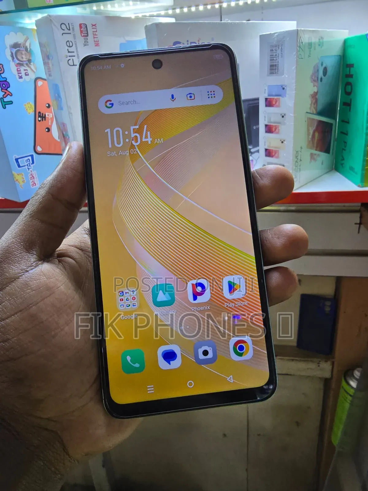 Infinix Smart 8 128 GB White