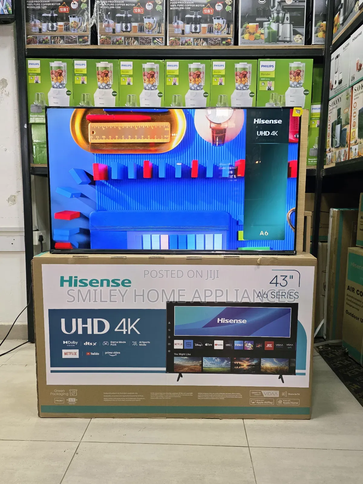 20% Discount Sale on Brand New Hisense Uhd- Smart Vidaa Tv