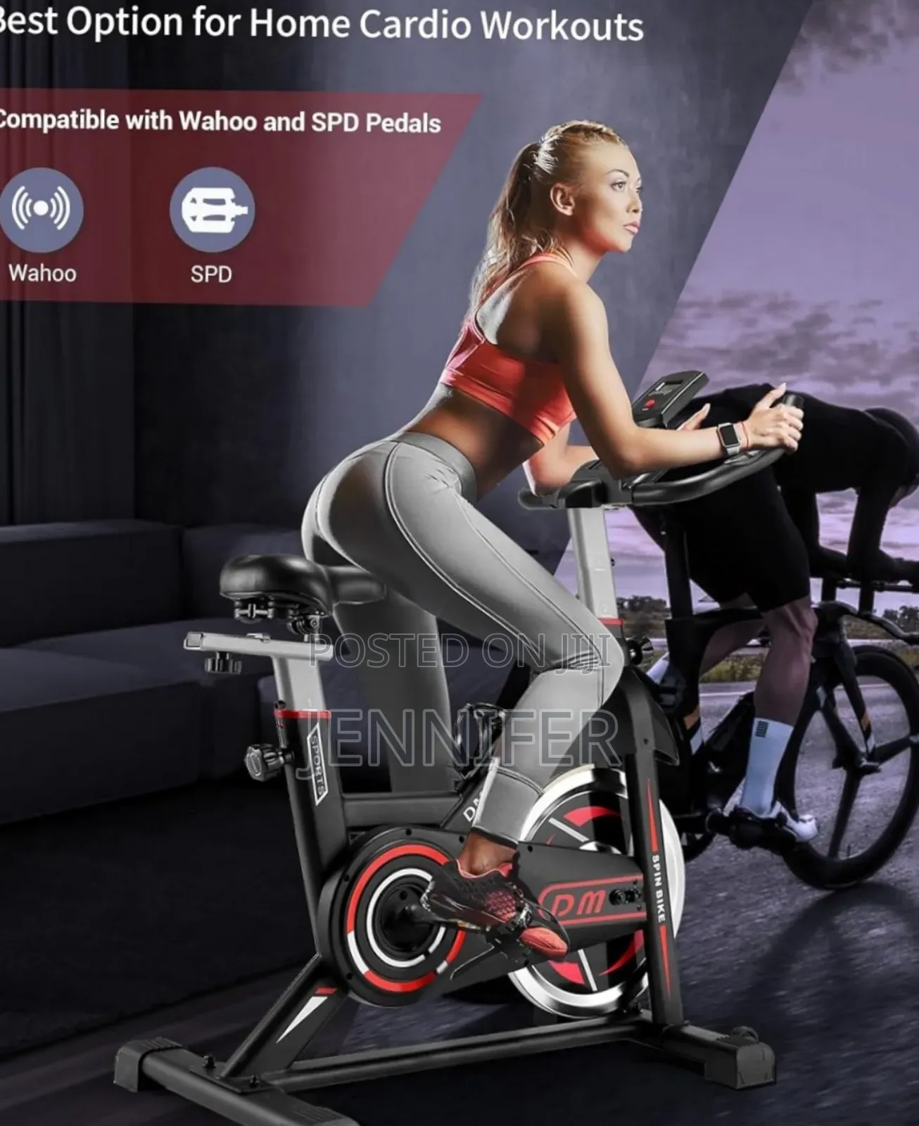 Huijun Hj-8556 Indoor Exercise Speed Bike
