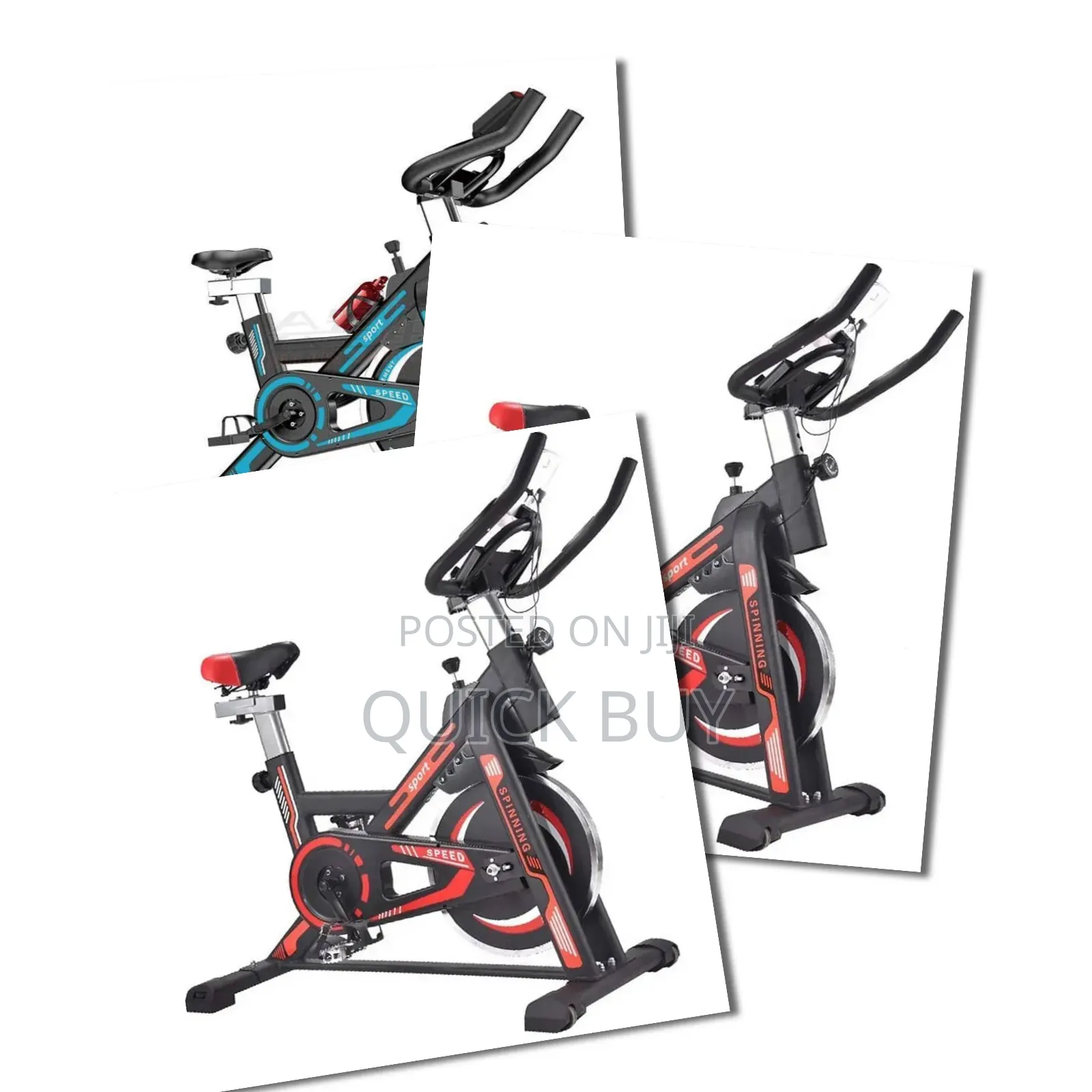 Studio Indoor Adjustable Spin Cardio Exercise Bike