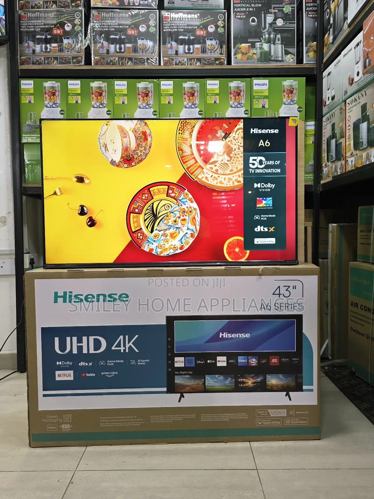 20% Discount Sales on Hisense Uhd- Vidaa Smart Tv A6series