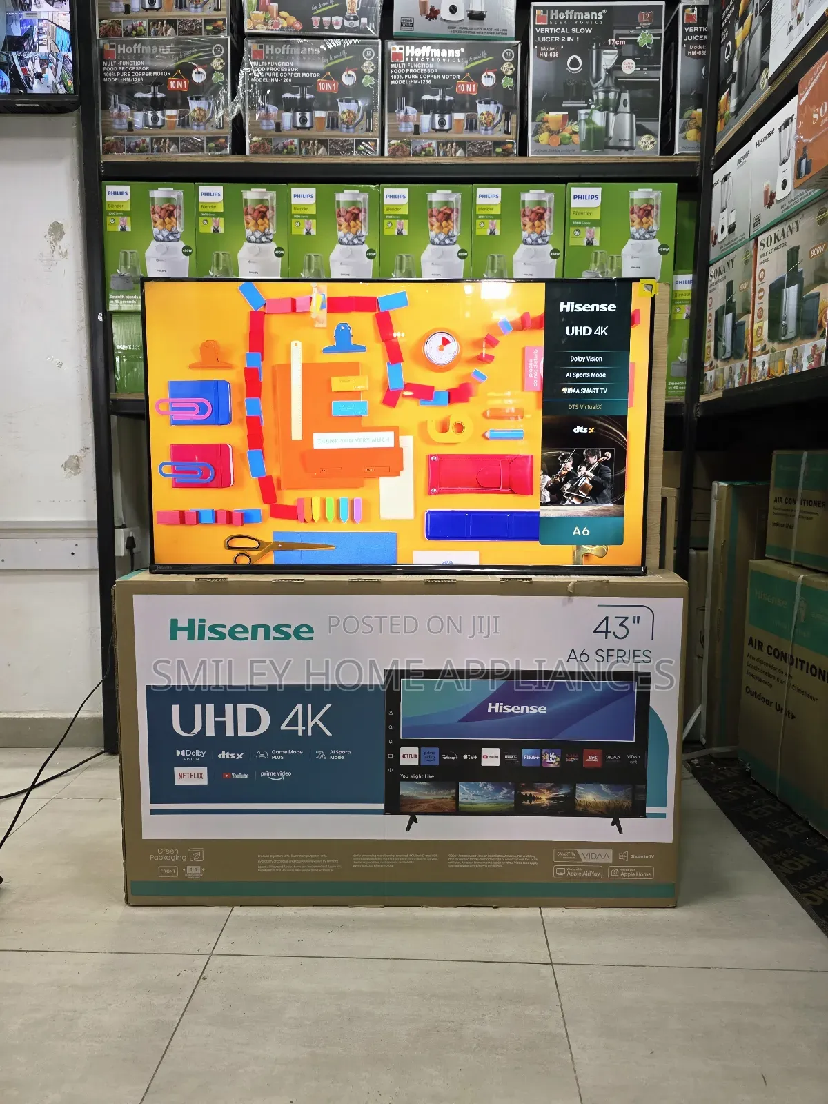 20% Discount Sales on Hisense Uhd- Vidaa Smart Tv A6series