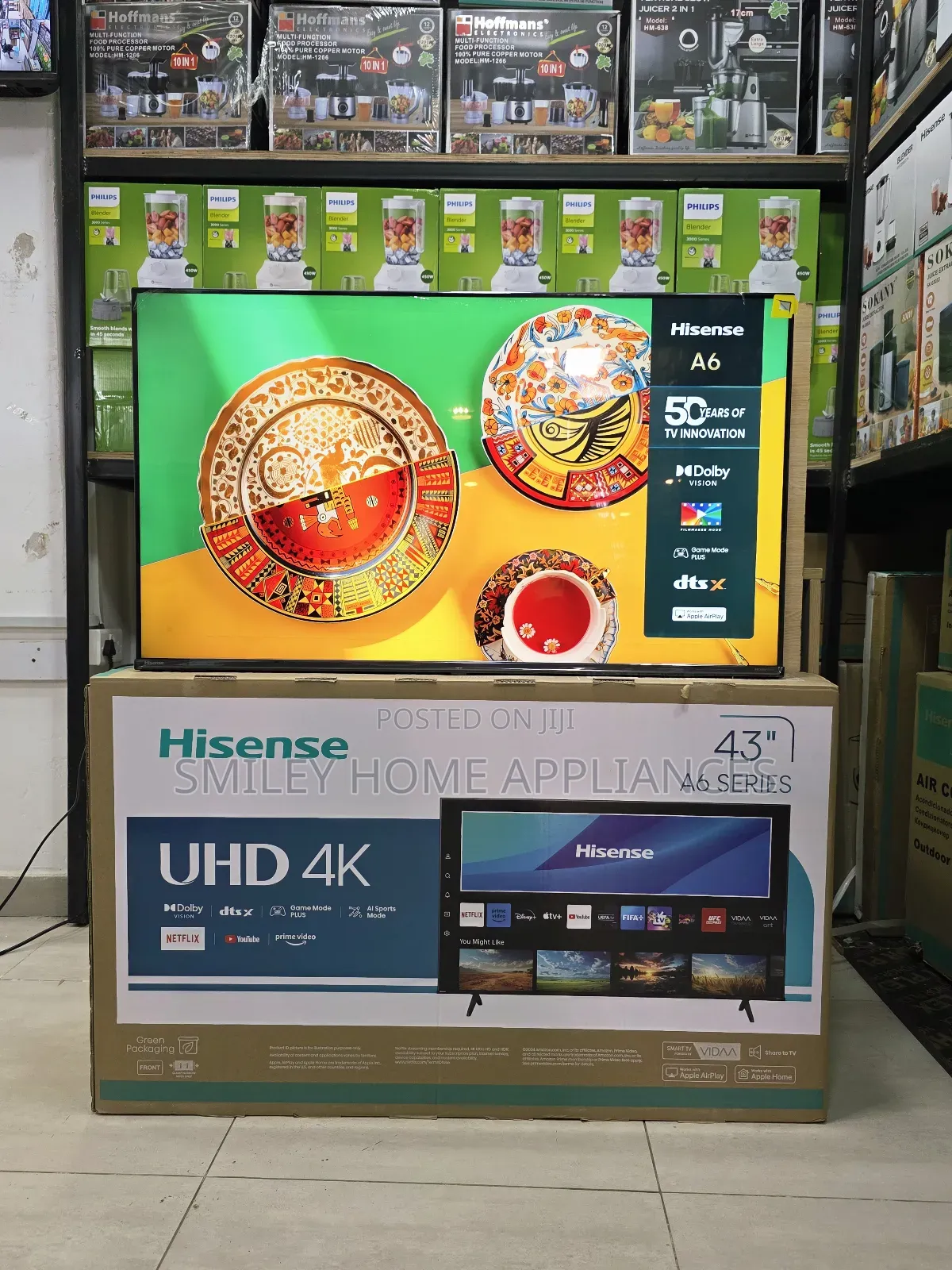 20% Discount Sales on Brand New Hisense 43inches Udh- Tv