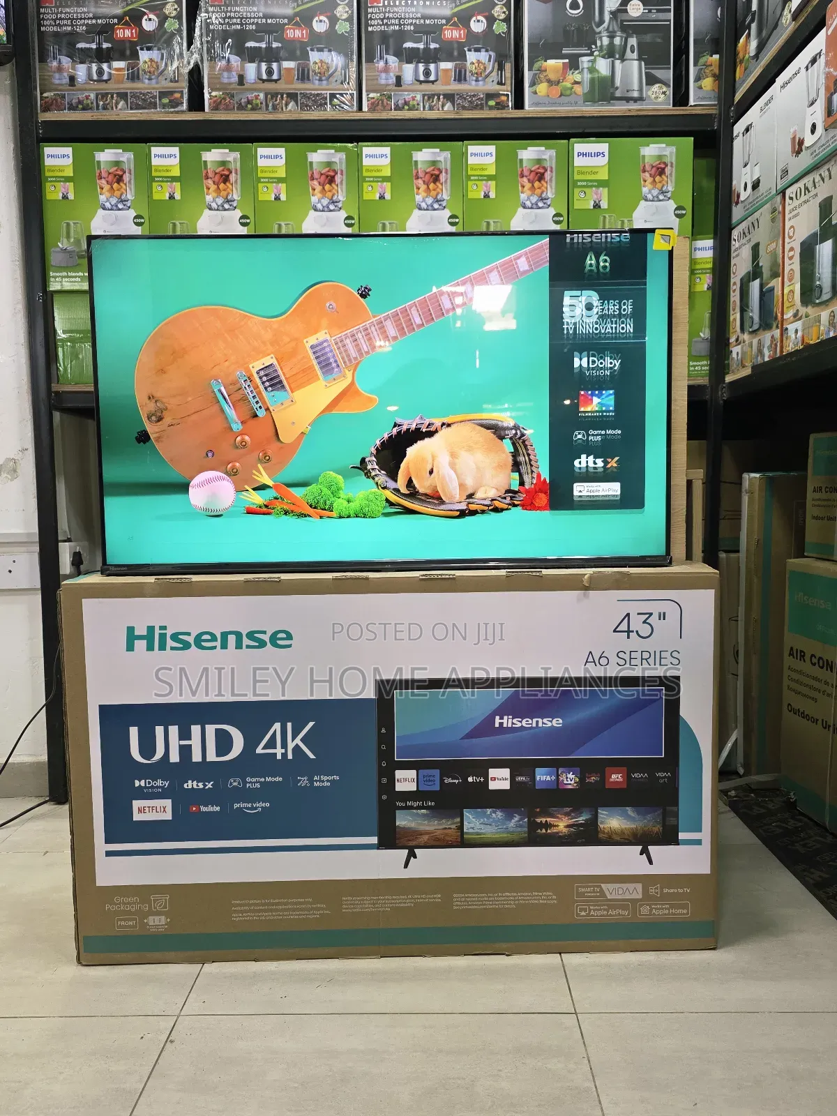 20% Discount Sales on Brand New Hisense 43inches Udh- Tv