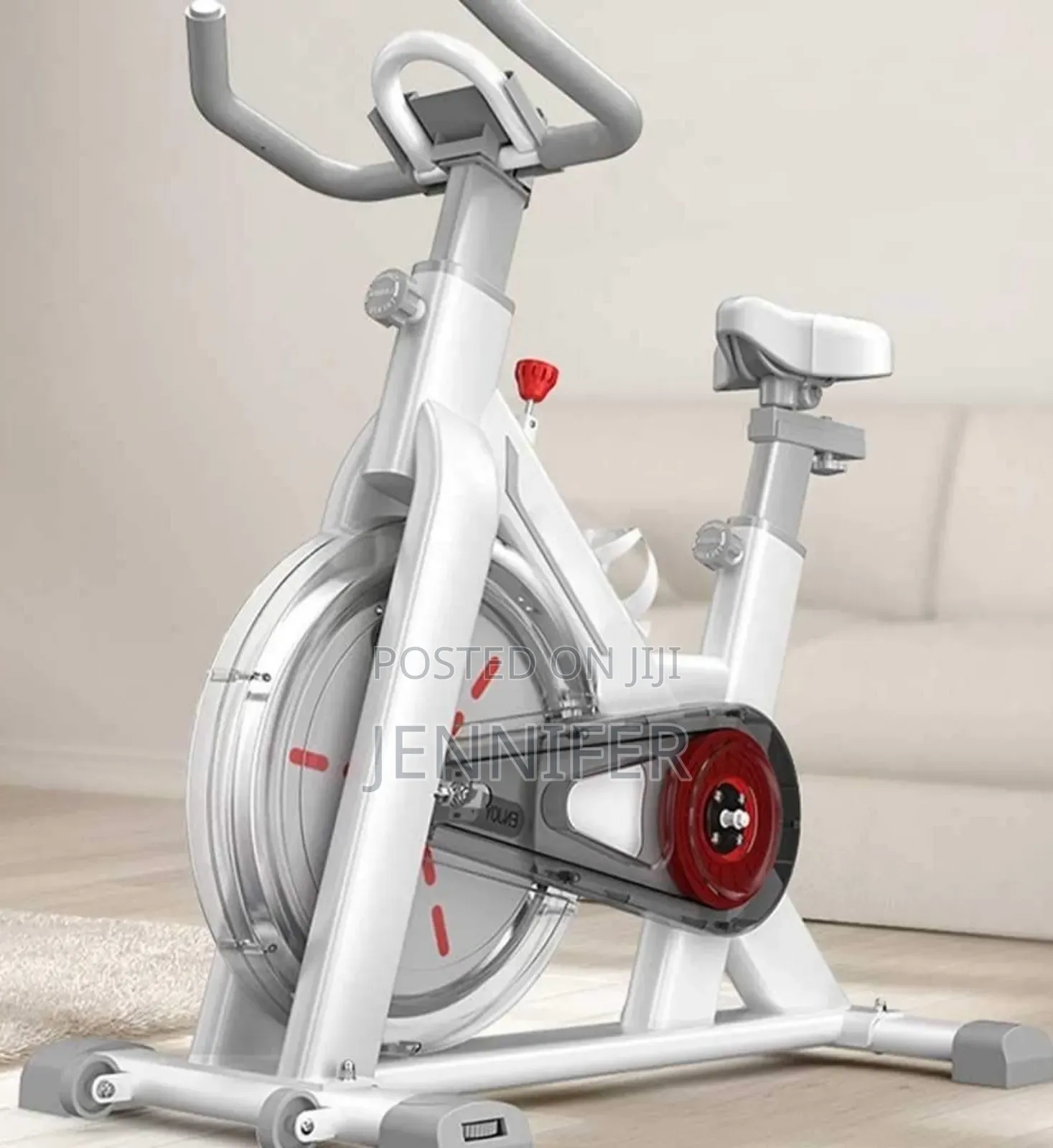 Heavy Indoor Cardio Spinning Exercise Bike