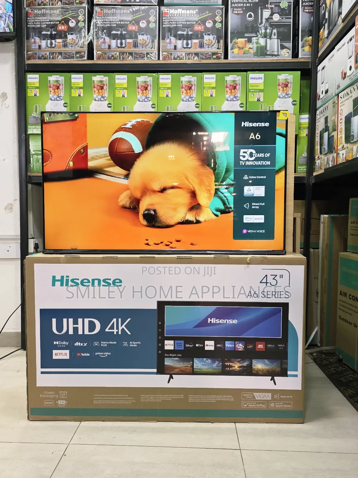 Stock Clearance Price on Udh- Hisense 43inches Vidaa Tv