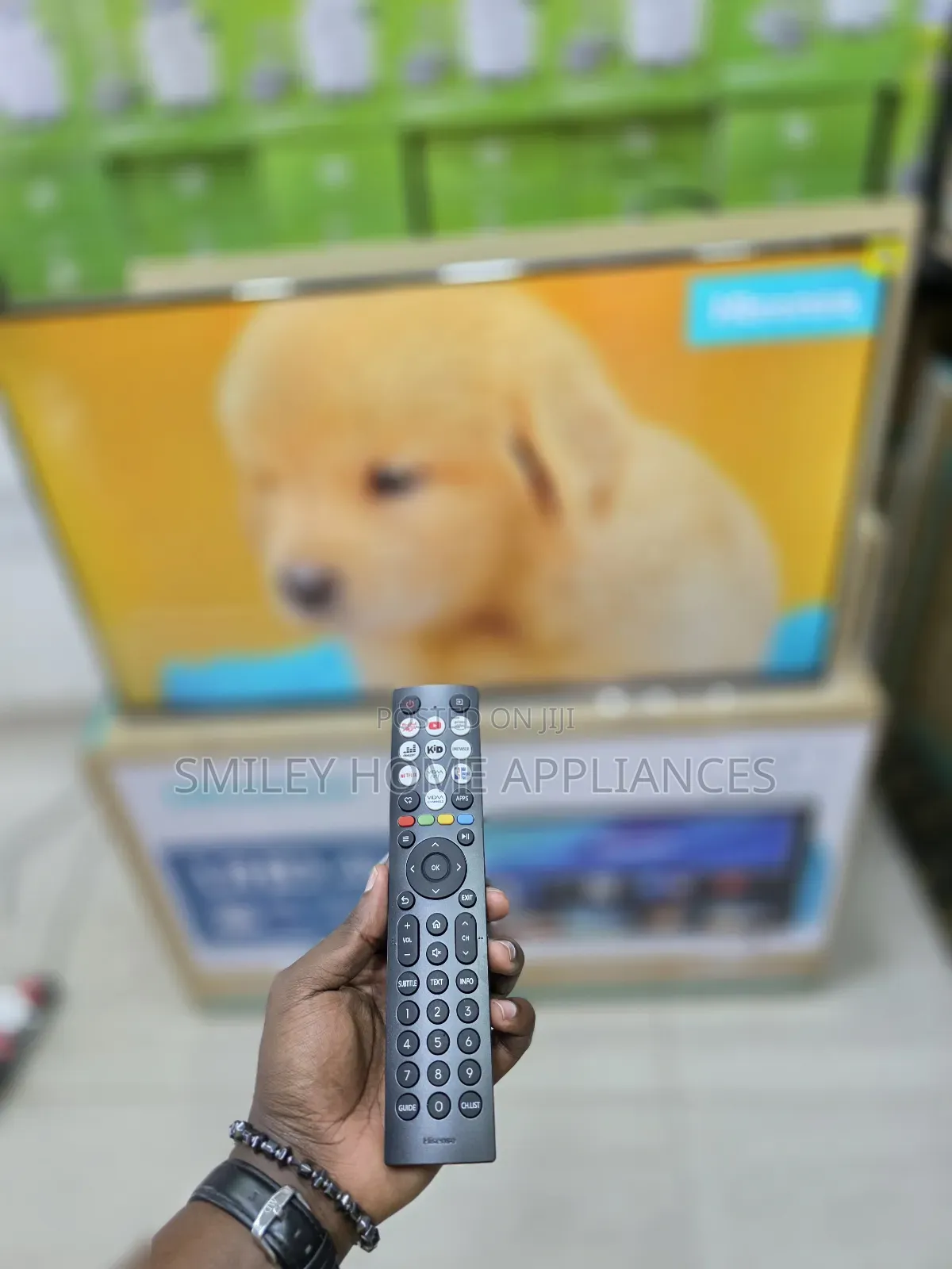 Stock Clearance Price on Udh- Hisense 43inches Vidaa Tv