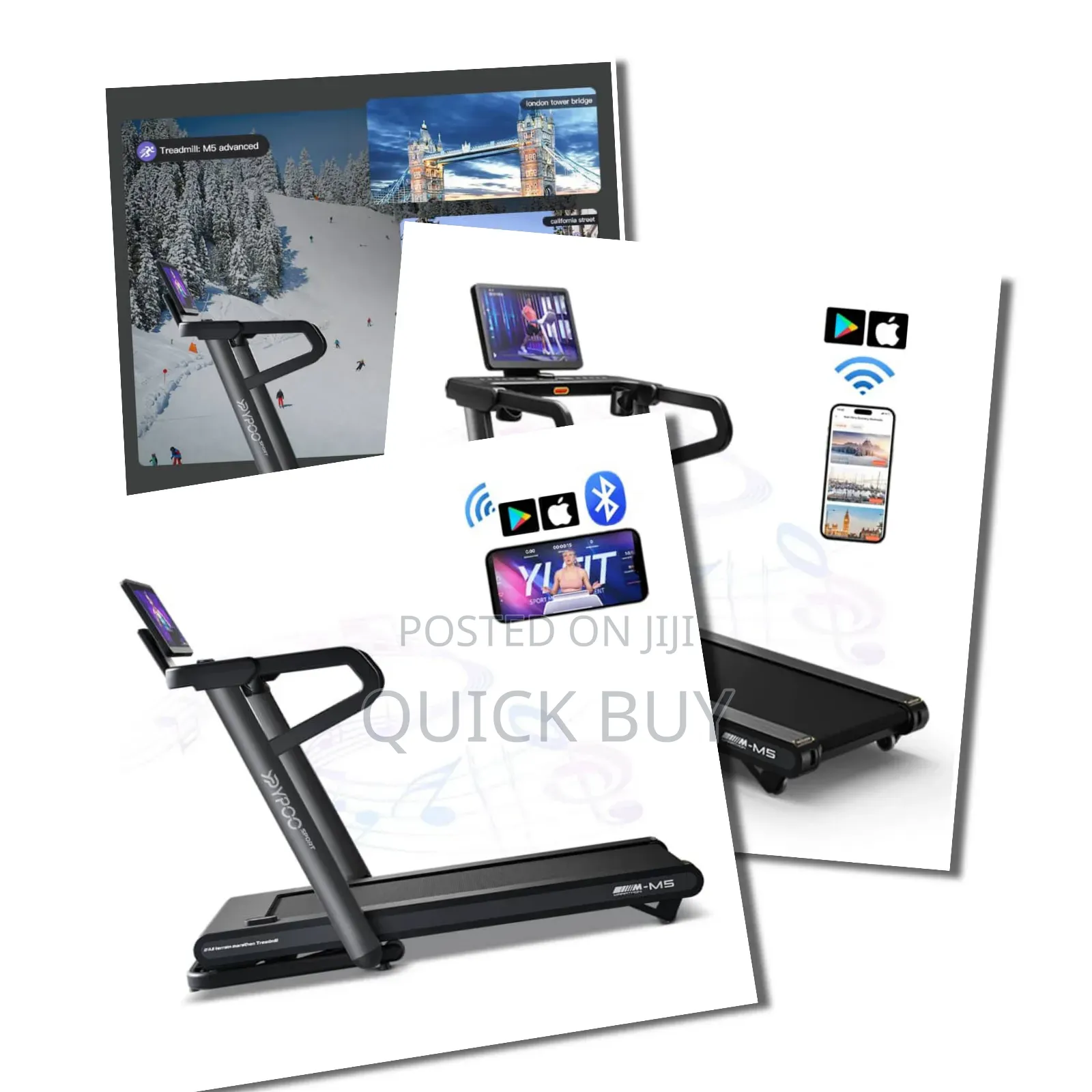 Euro Fitness Commercial High-End Treadmill