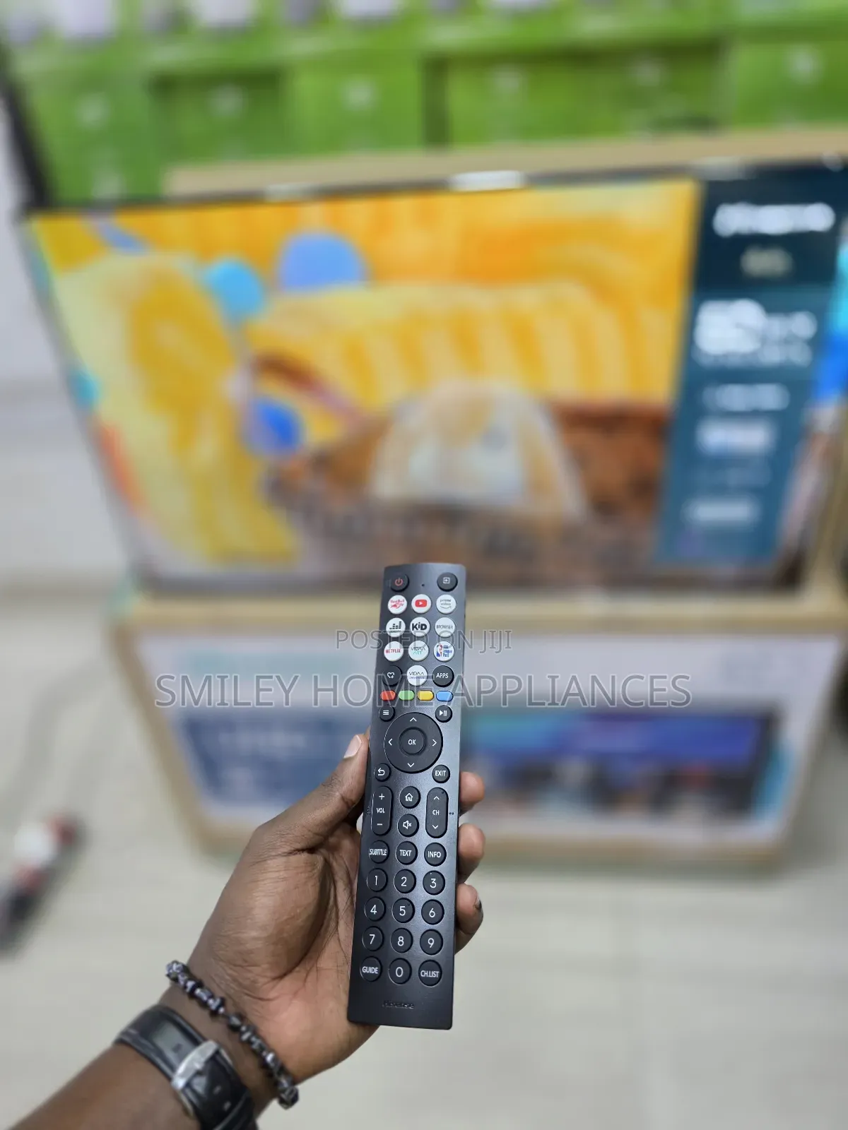 Uhd- Hisense Vidaa Smart A6 Series 43inches at 20% Discount