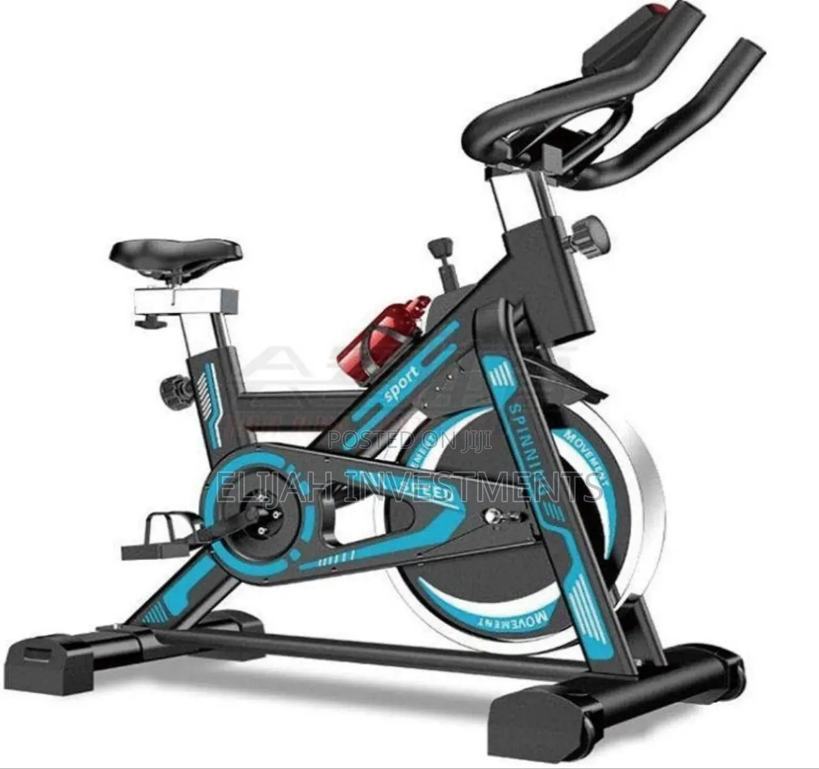 Studio Indoor Adjustable Spin Cardio Exercise Bike