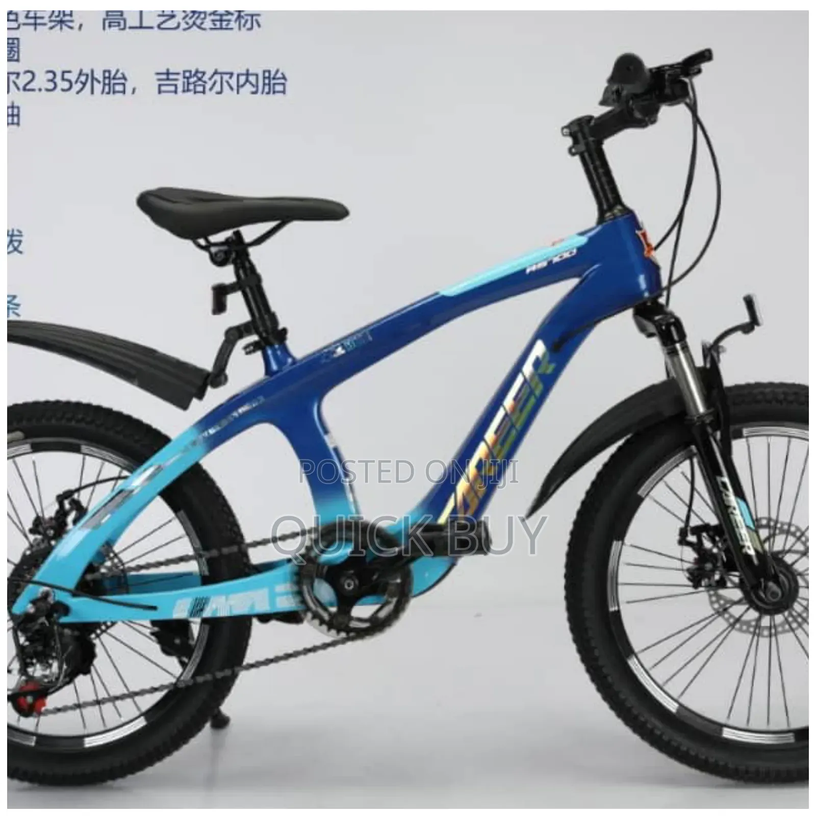 Kids 20" Spock Wheel Bicycle (9years to 16years)