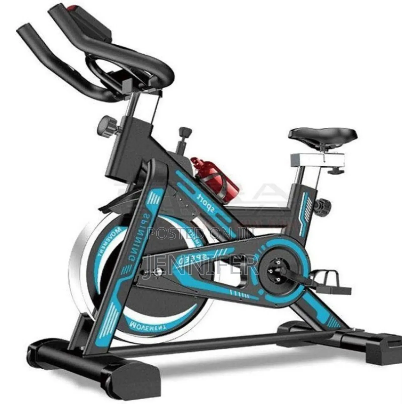 Studio Indoor Adjustable Spin Cardio Exercise Bike