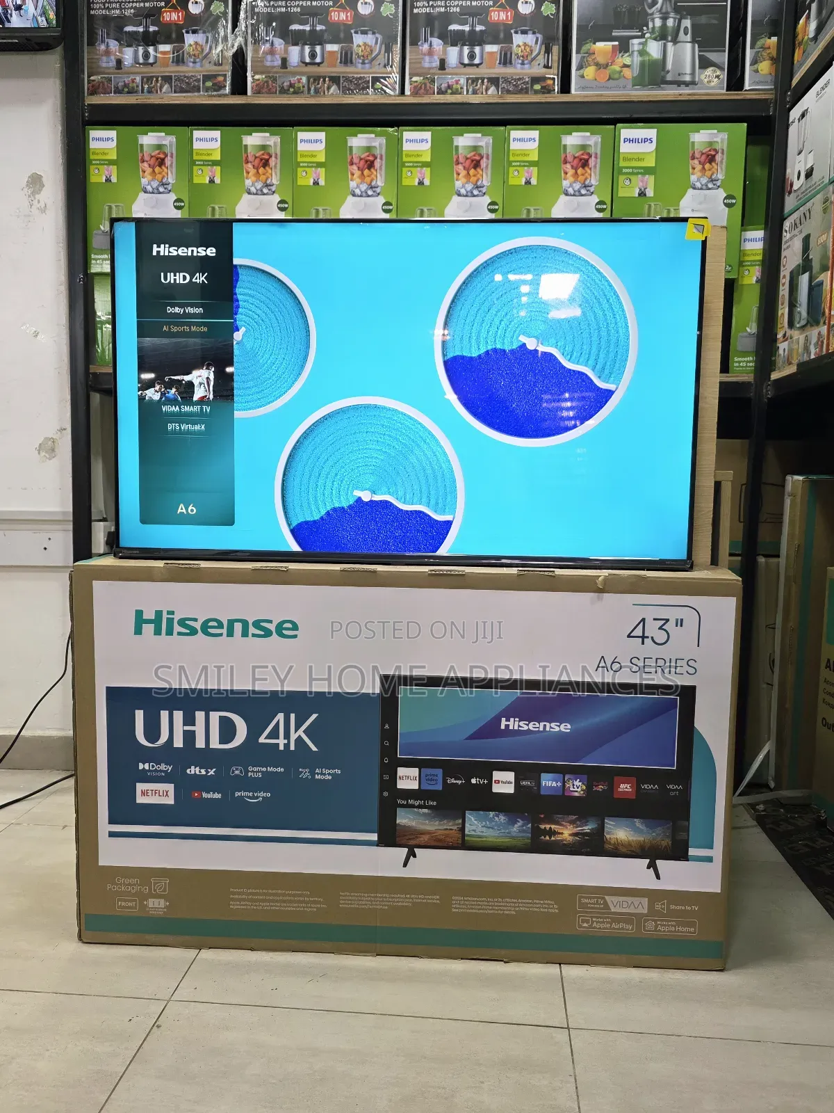20%Discount Price Reduction on Udh4k A6series Hisense 43" Tv