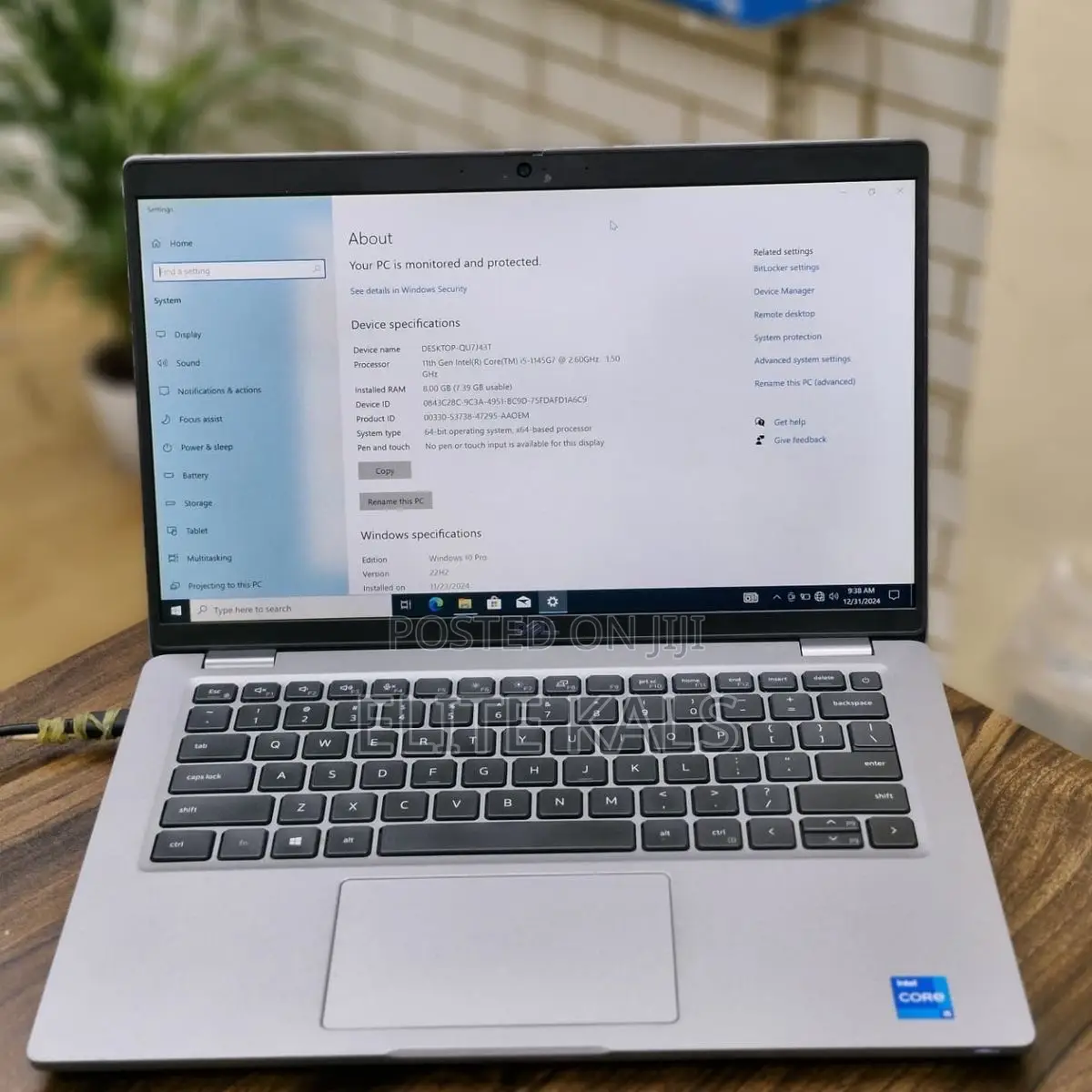 Laptop Dell Vostro 15 5568 8GB Intel Core I5 SSD 500GB