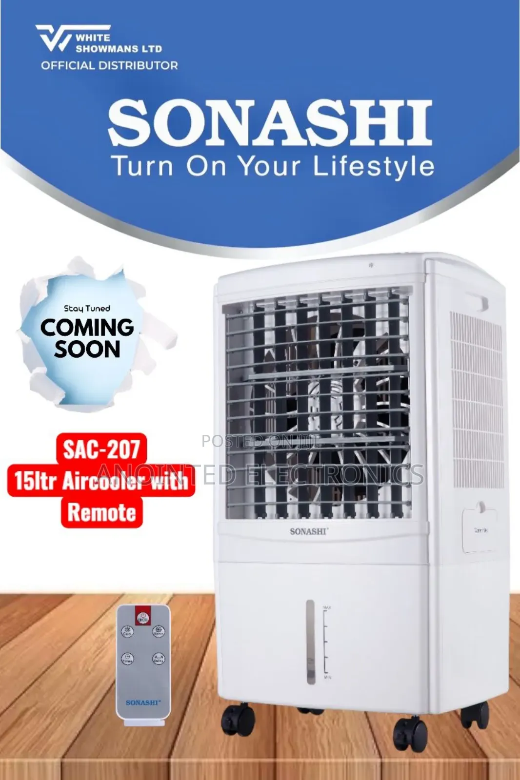 Air Cooler Sonash 15l