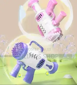Kids Bazooka Bubble Machine Gun