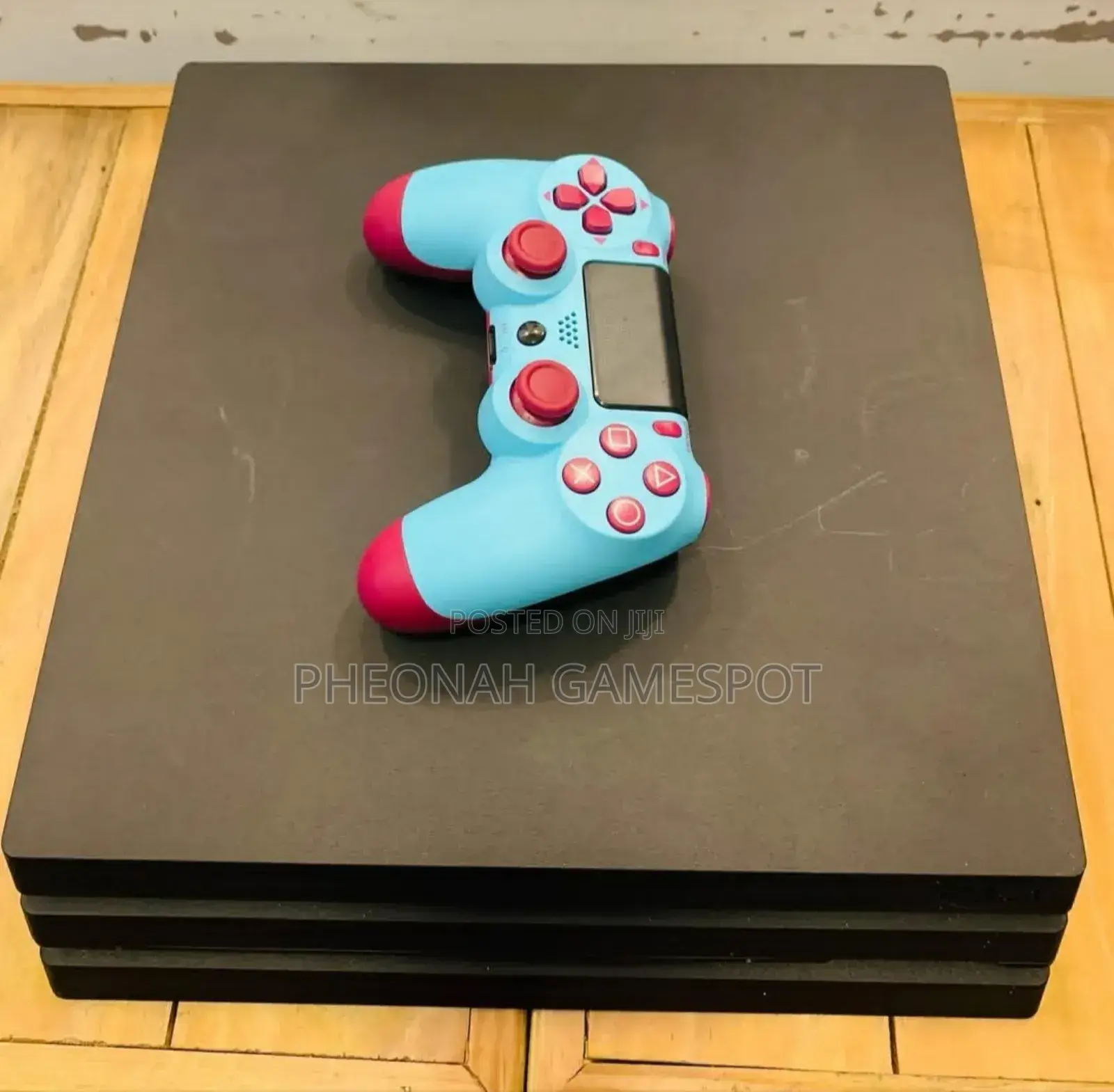 Ps4 Pro Playstation 4 Pro With 25games, 1tb, Two Controllers