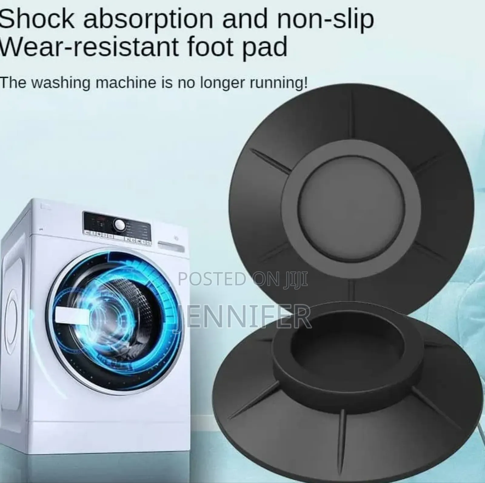 Anti-Vibration Washing Machine Feet Pads, 4pcs