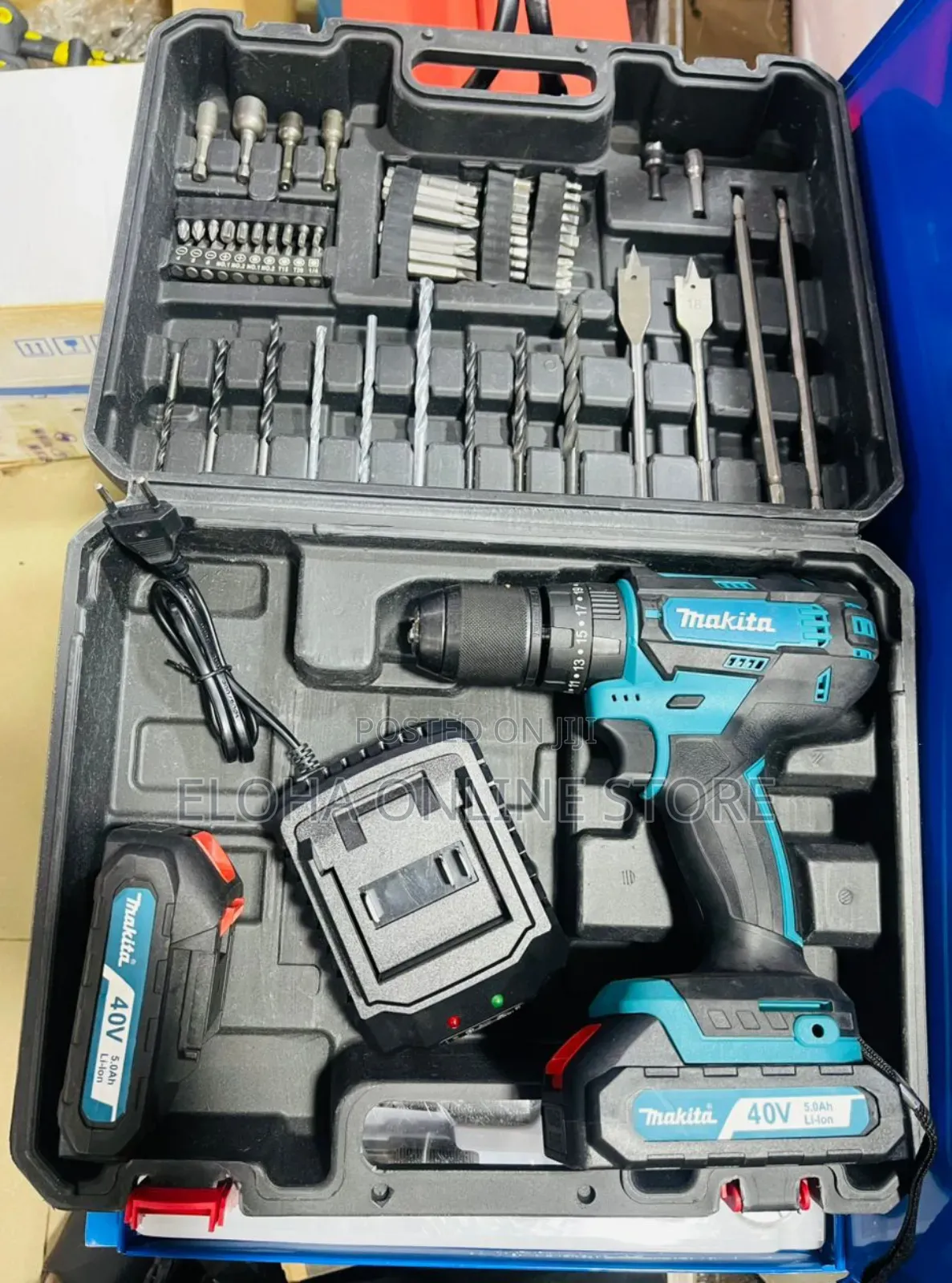 Makita 40v Max XGT Cordless Hammer Driver Drill Kit