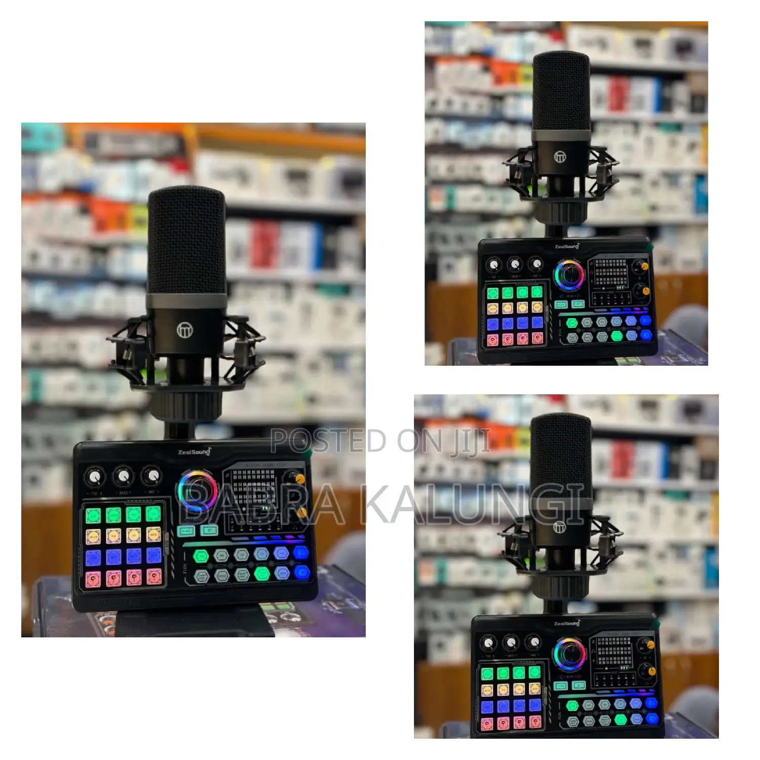 Zeal Sound P300 Professional Podcast Live Sound Card Kit,