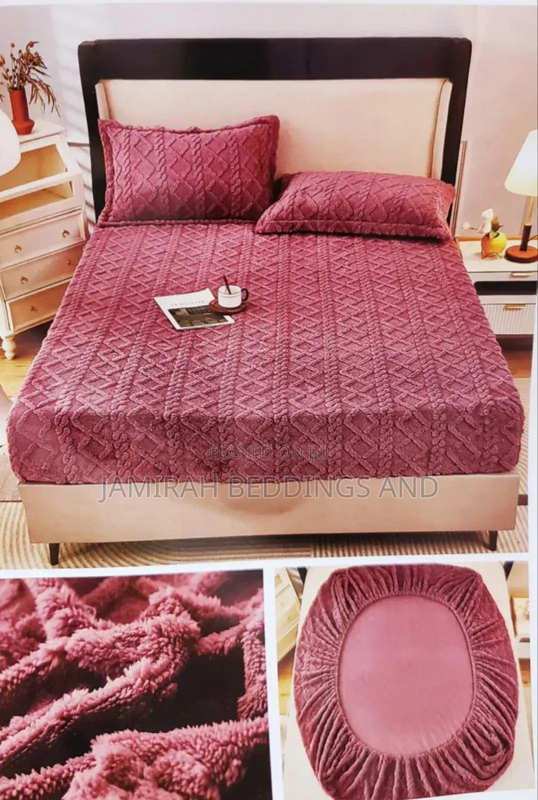 5*5and6*6 Woolen Cotton Mattress Protector
