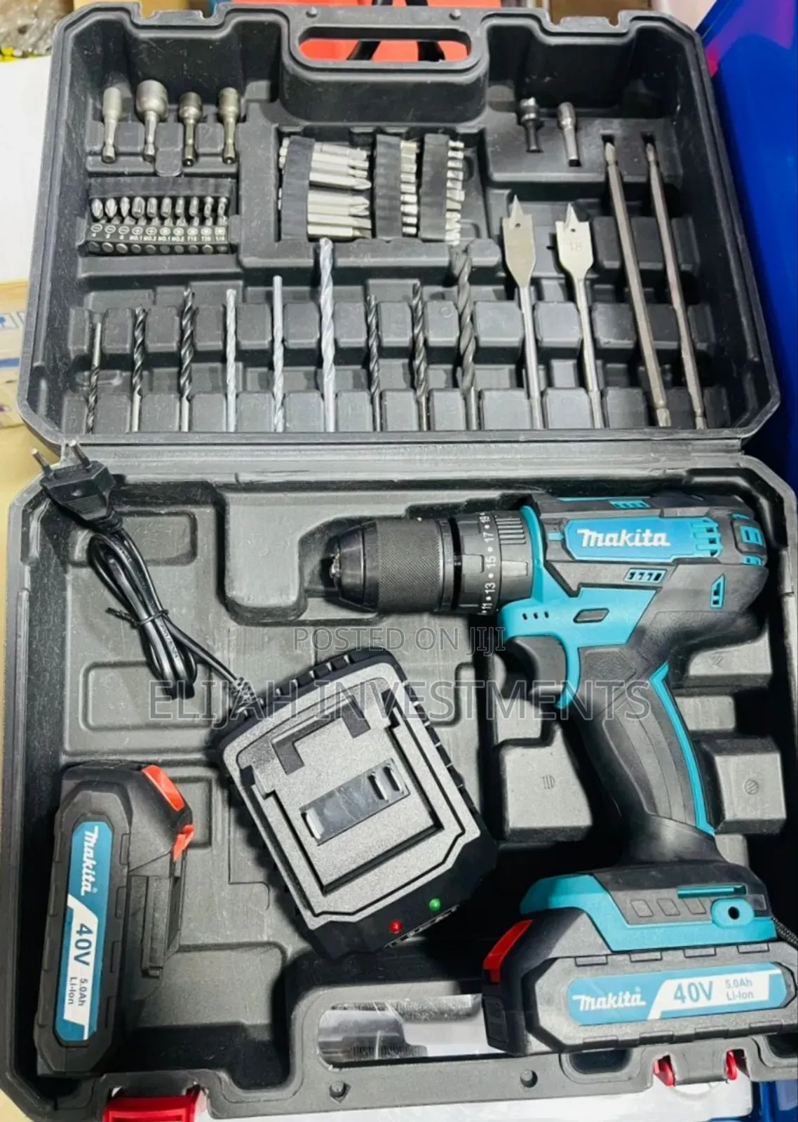 Makita 40v Max XGT Cordless Hammer Driver Drill Kit