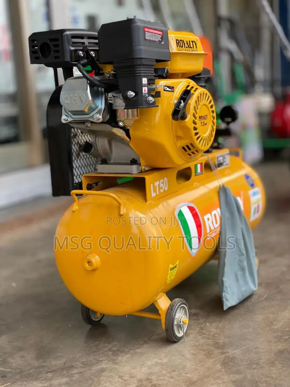 Gasoline Air Compressor 50ltrs