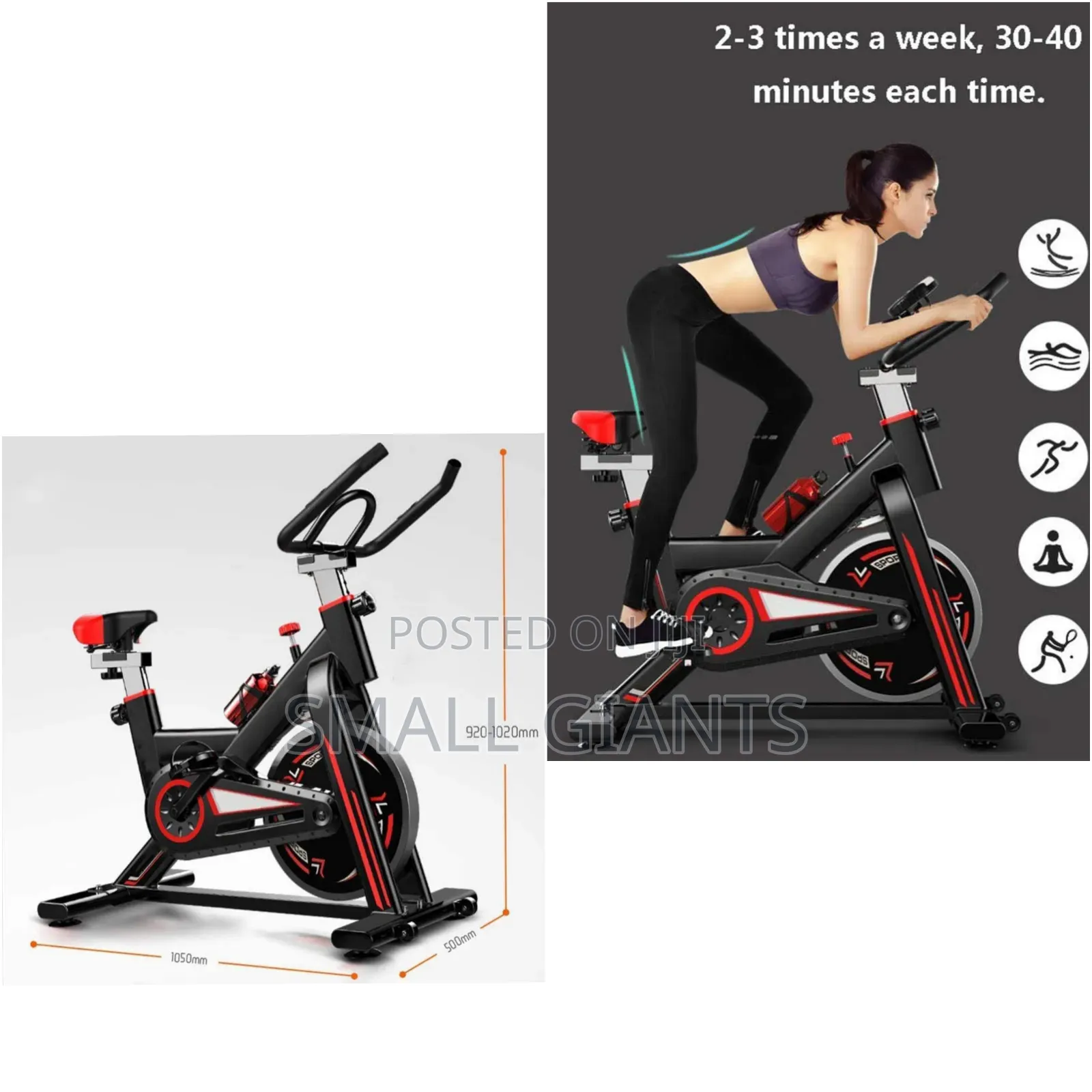 Indoor Cycling Exercise Bike