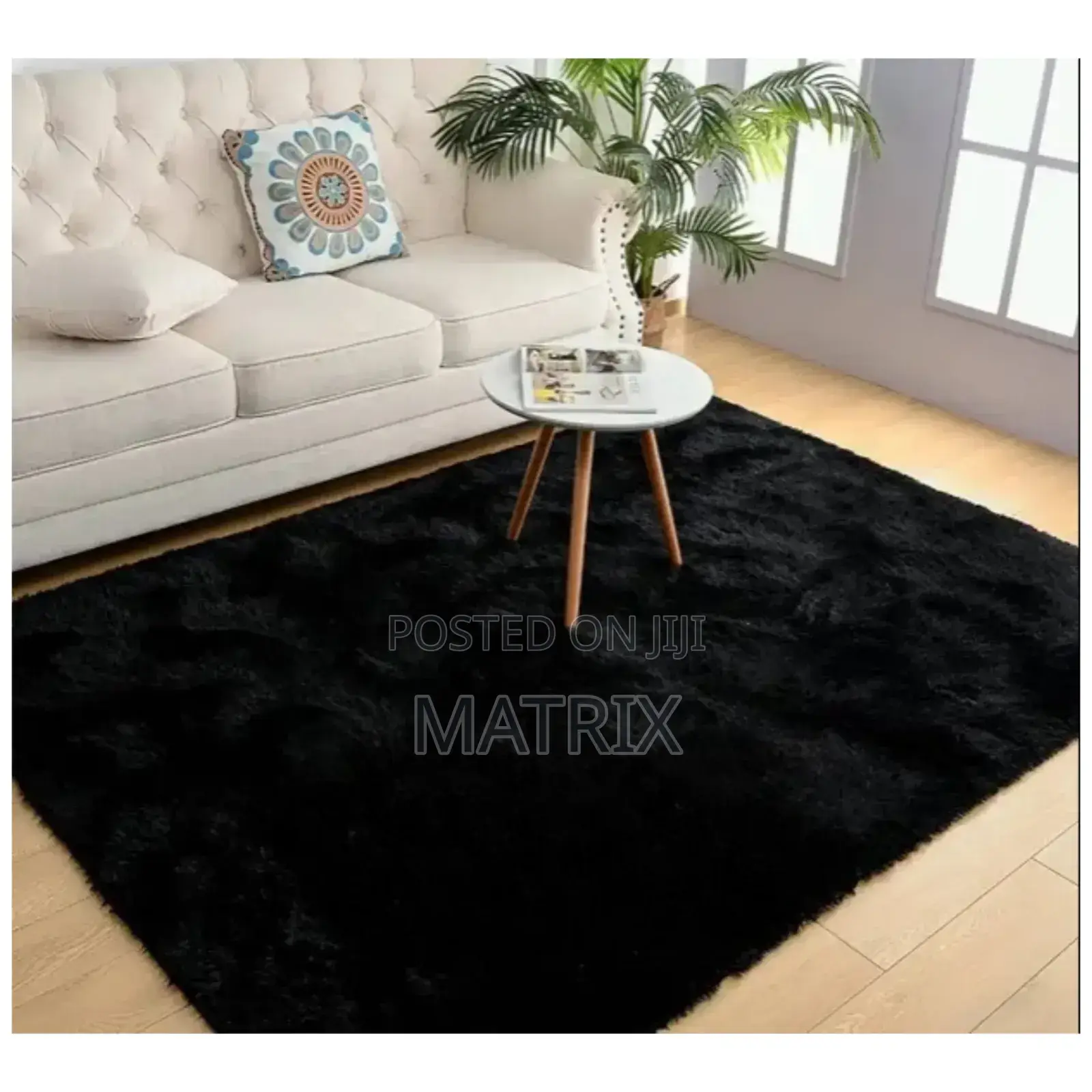 Fluffy Soft Carpet (1.2 by 2 Metres 
)