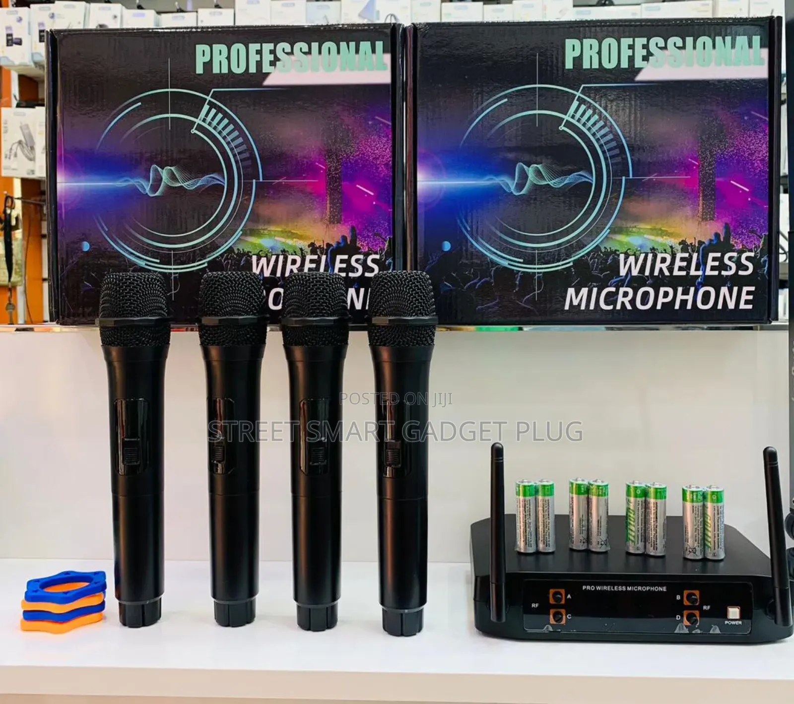 4 Channel Wireless Professional Mic