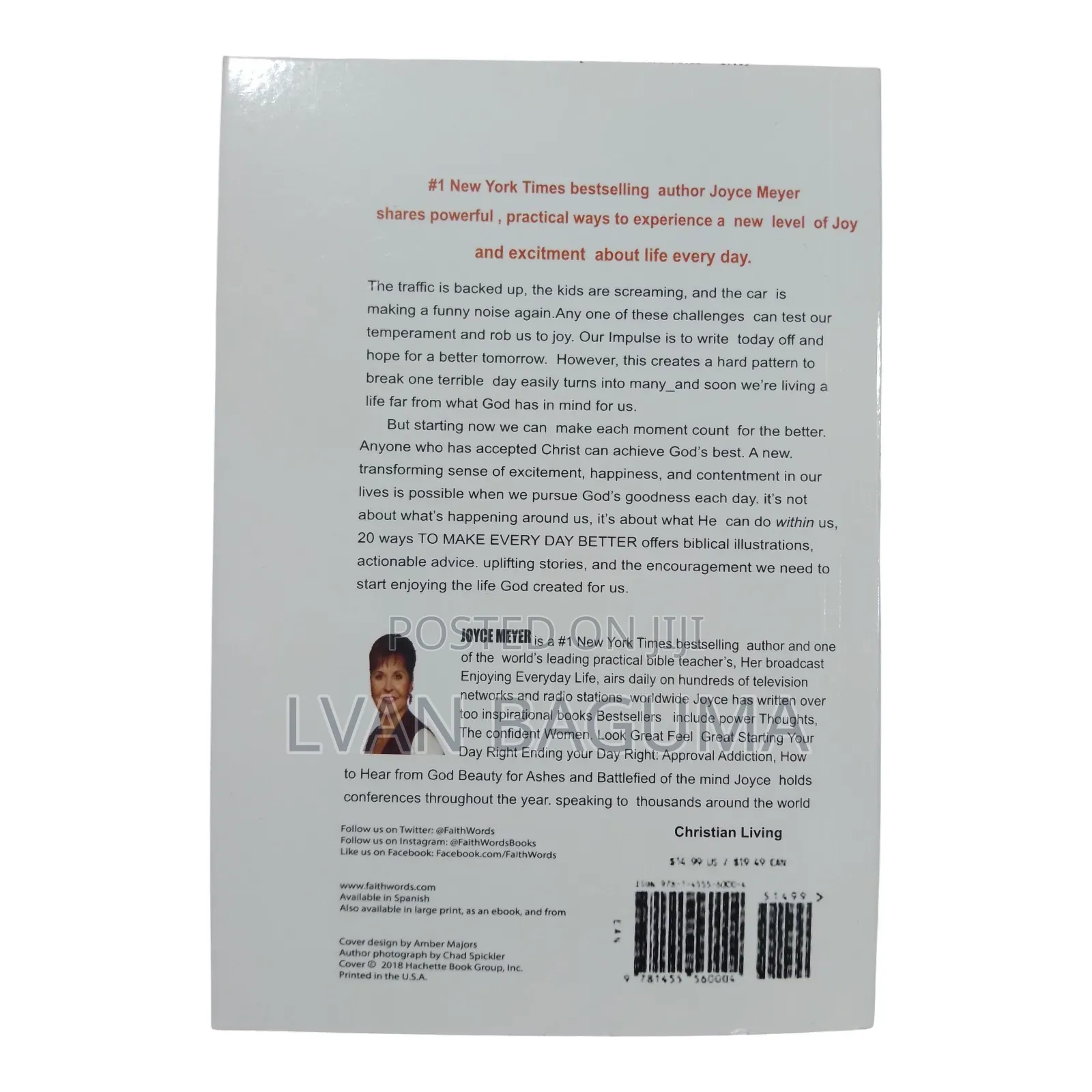 20 Ways to Make Your Life Better Book - Joyce Meyer