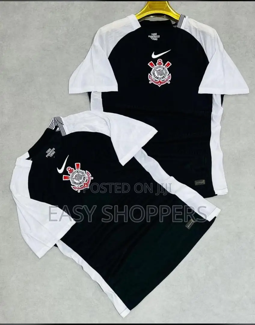 Corinthians Away Jersey 25/26 - Black Players Version