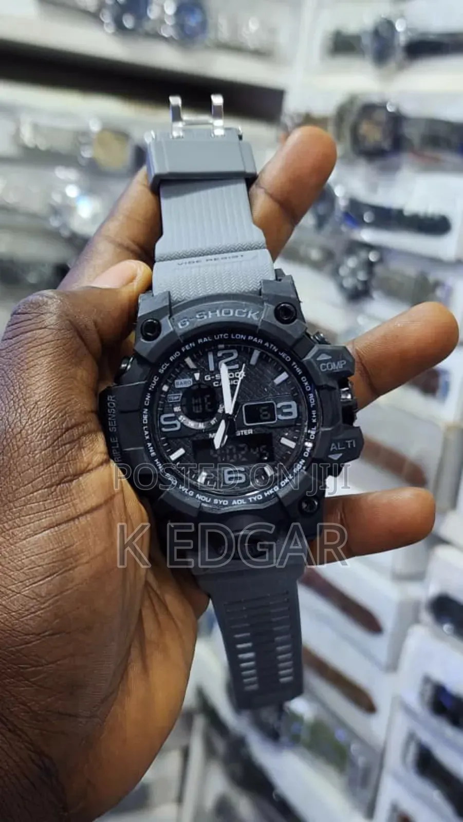 Gray G-Shock Watch