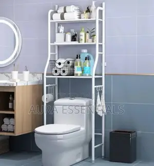 Toilet Rack White Color