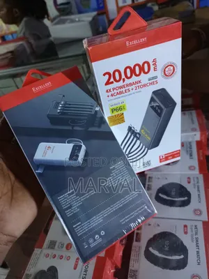 20,000mah Excellent P120" Power Bank.