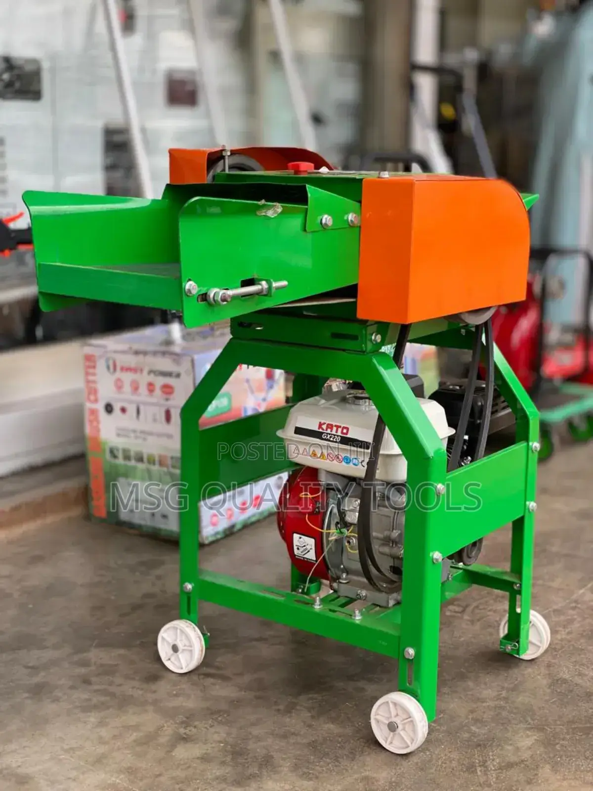 Chaff Cutter Machine Petrol