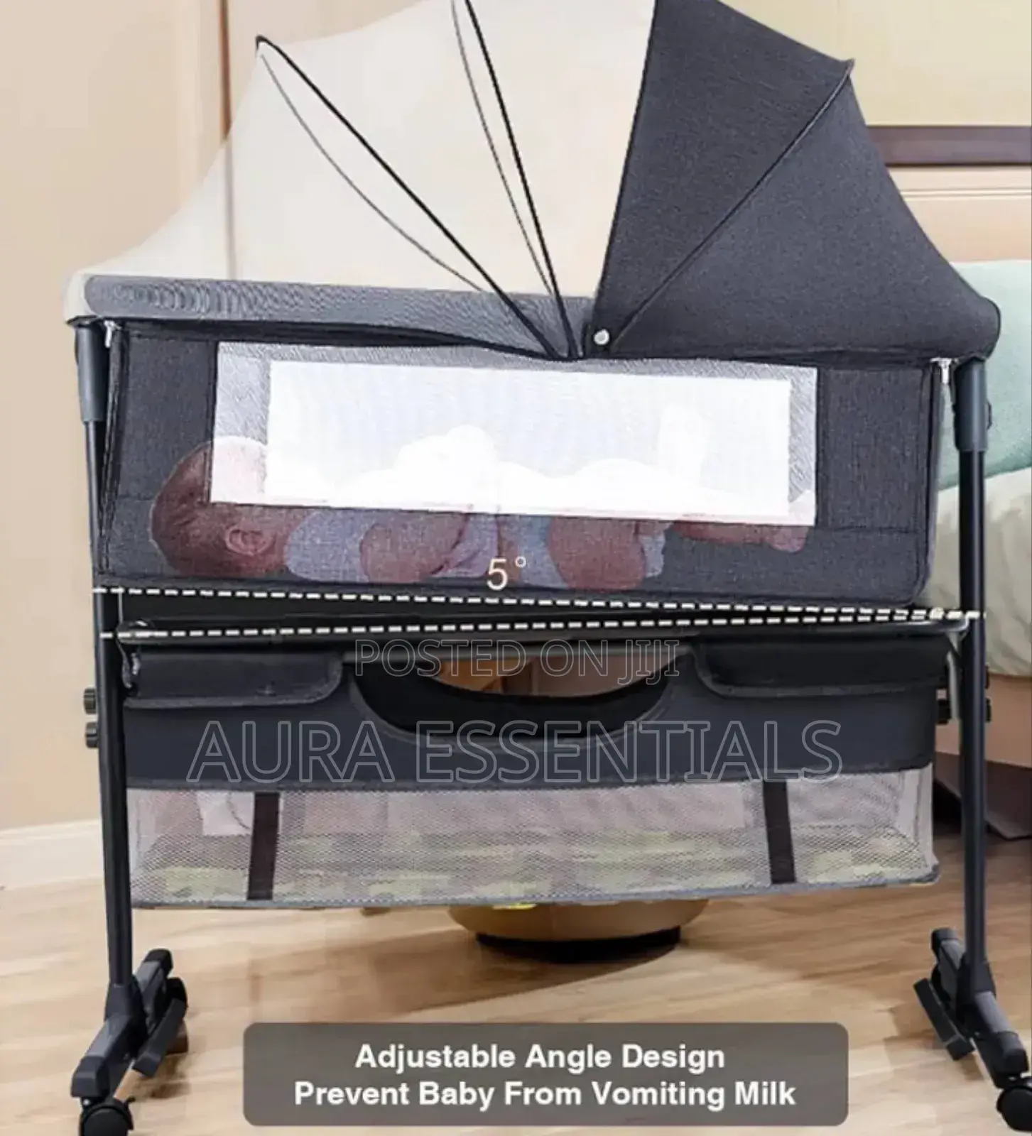 3in1 Bassinet Baby Bed Side Sleeper