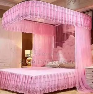 2 Stand Rail Mosquito Net 5by6 and 6by6 Color Vary Copy