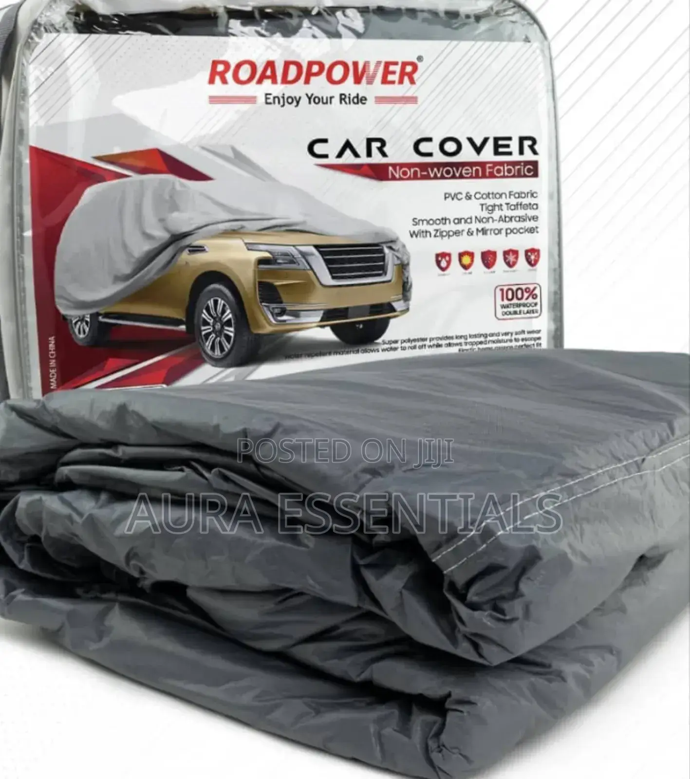 All Car Cover With Mirror Pocket for All Weather Waterproof