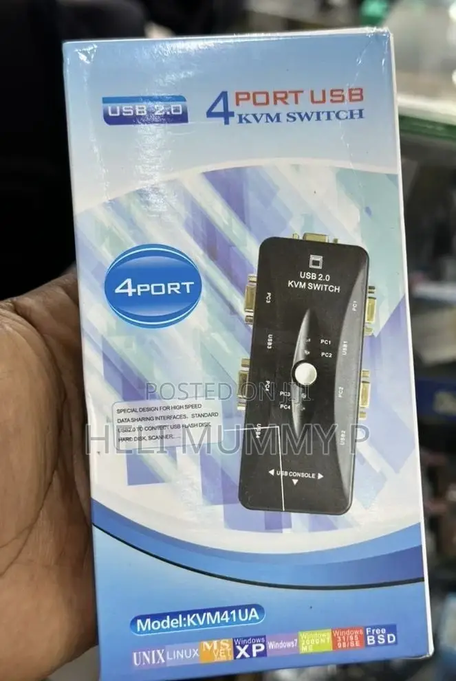 Vga KVM 4 Port Switch