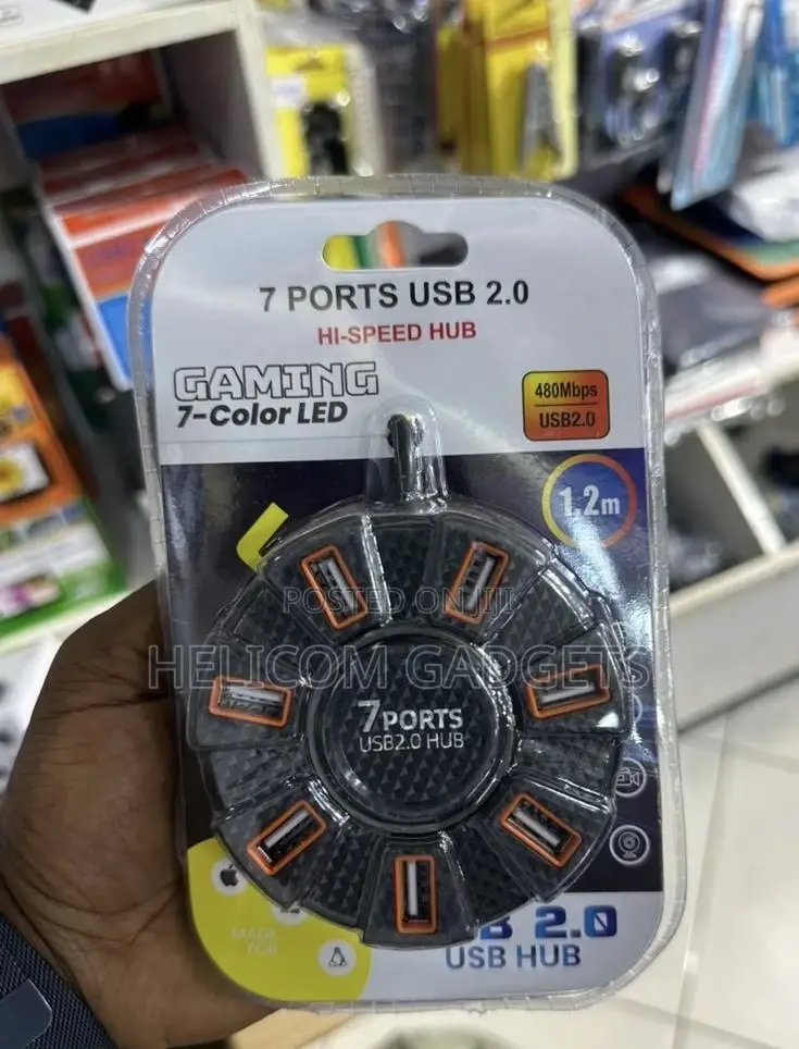 7 Usb Port Gaming Hub