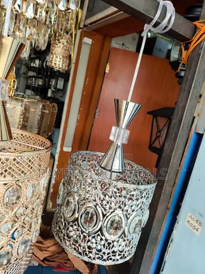Modern Silver Pendant Lamp Holder