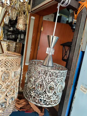 Modern Silver Pendant Lamp Holder