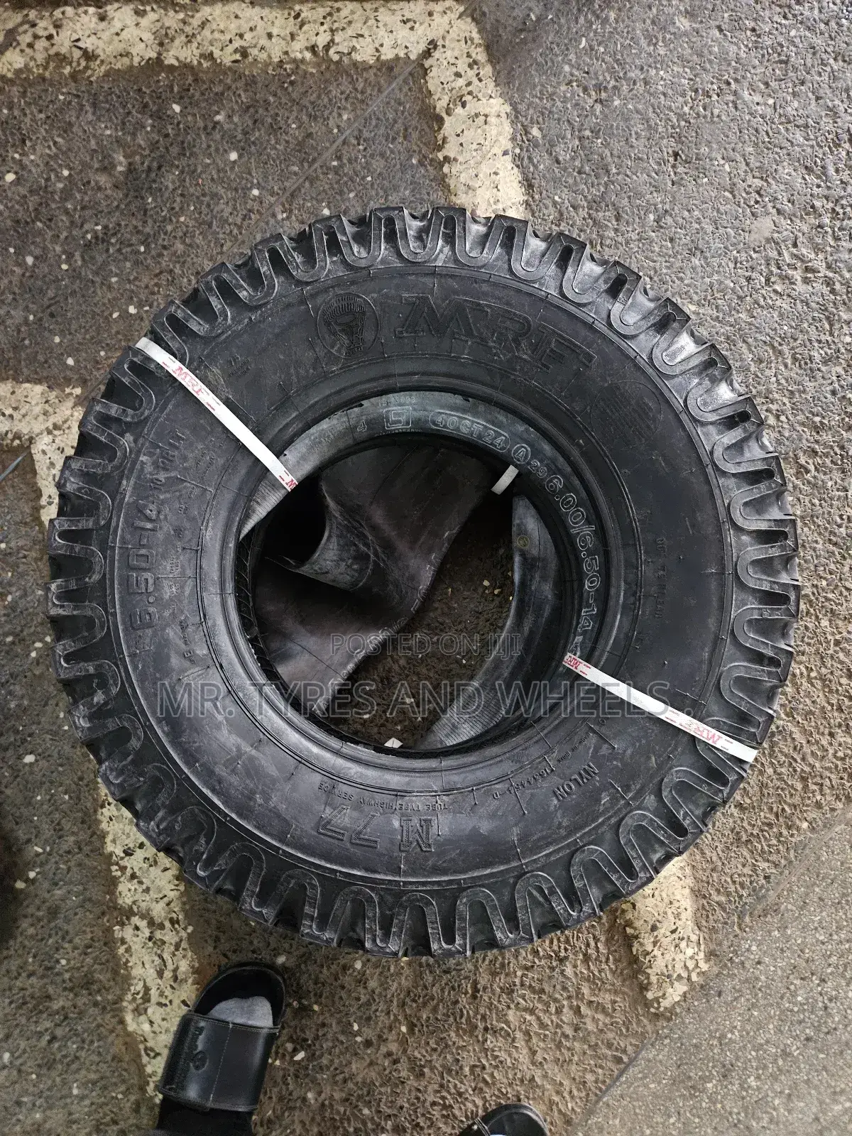 6.50 R14 MRF One of the Strongest Tires in the World 
